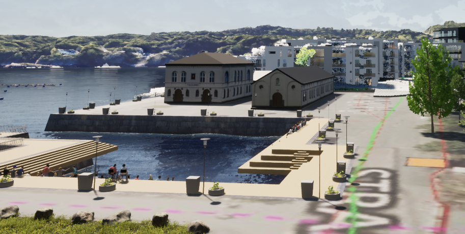Fiskerhavna Illustrasjon