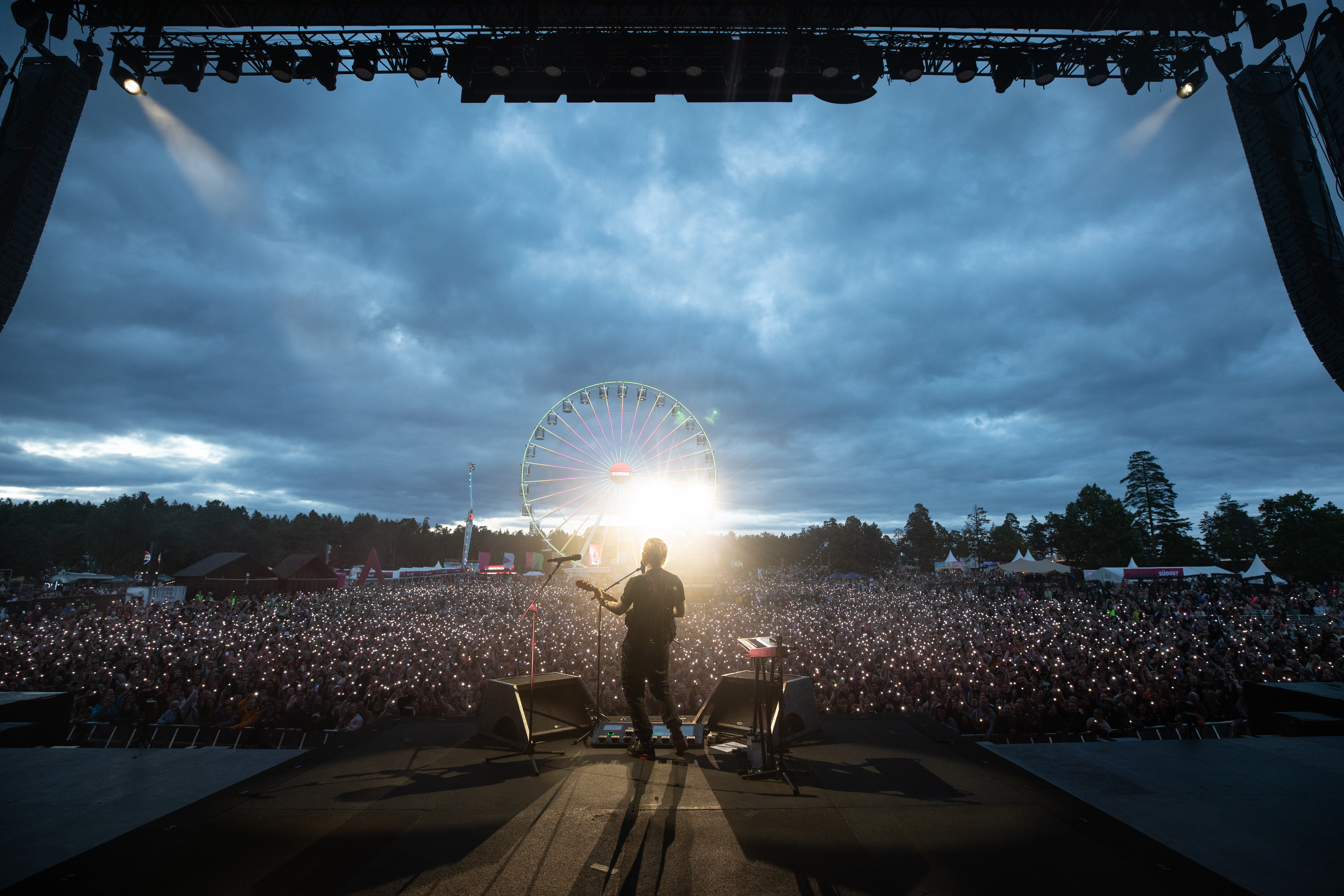 Sheeran På Stavernfestivalen:Credit Mark Surridge 9275