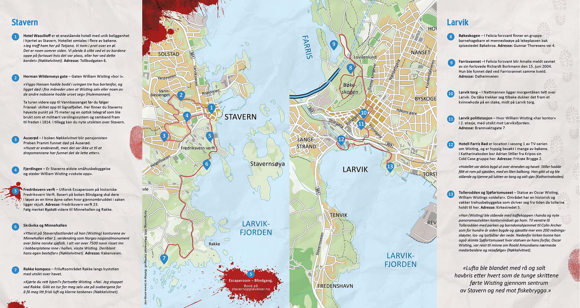 Opplevelsesruter Stavern Larvik